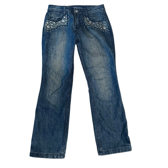 5 for $25!! Baccini Embellished Jeans 4P with s-t-r-e-t-c-h - Picture 2 of 11